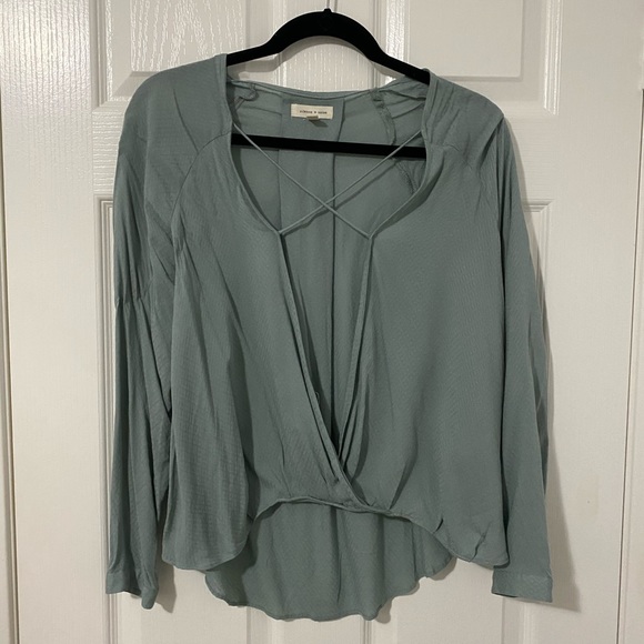 Urban Outfitters Cross Blouse - Picture 3 of 5